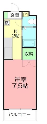ビラソレイユの間取り画像