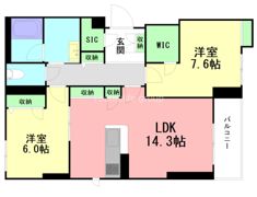 リビリエーヌIの間取り画像