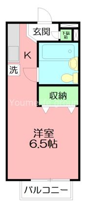 アルテミスtokaiの間取り画像