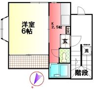MUハイム陽輪台の間取り画像