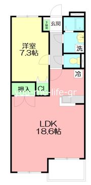 メゾン・ソレイユの間取り画像