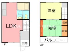 第一メゾン富士の間取り画像