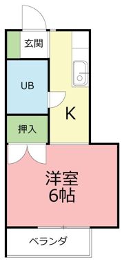 和光ハイツの間取り画像