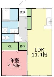グリーンルーフ2の間取り画像