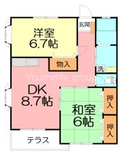 Kハイム壱番館の間取り画像