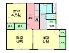 アイシーコーポの間取り画像