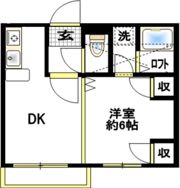 フジパレス湘南 五番館の間取り画像