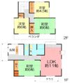 秦野市新町戸建の間取り画像