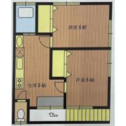 川島アパート C棟の間取り画像