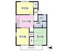 リヴェールIの間取り画像