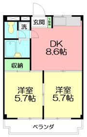 Amenity栄の間取り画像