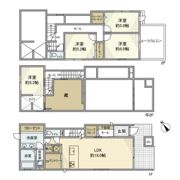 浜町戸建の間取り画像