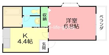 アトイーズハイツの間取り画像