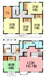 関谷898番一戸建の間取り画像