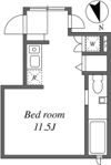 EAST RISE 由比ガ浜Bの間取り画像