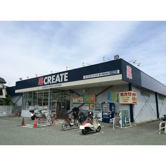 近くのクリエイトエス・ディー茅ヶ崎松林店まで412m(徒歩6分)