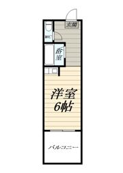 鵠沼ハイツの間取り画像