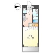 パラシオン平塚の間取り画像