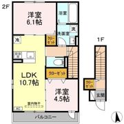 アルモニー戸室の間取り画像