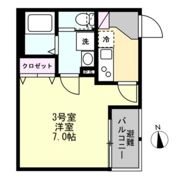 ベイルーム本厚木メゾンの間取り画像