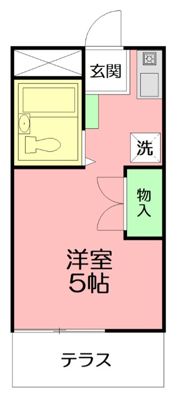 グレースハイツの間取り画像
