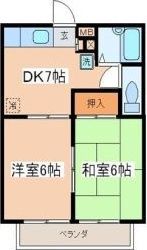ベルマンション A・Bの間取り画像