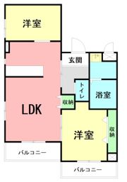 （仮）和泉町新築アパートの間取り画像