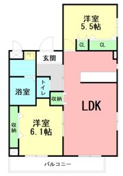 （仮）和泉町新築アパートの間取り画像