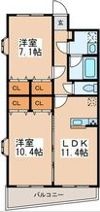アルカディア・アイルの間取り画像