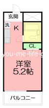 ドムール平塚第3の間取り画像