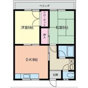 ベルコーポの間取り画像