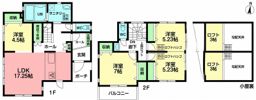 国府津貸家の間取り画像