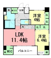 プランドール厚木の間取り画像