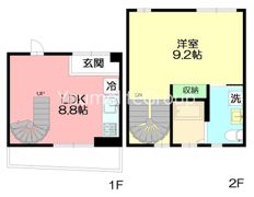 鵠ノ杜舎 椚の間取り画像