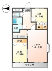 ソレジオ湘南の間取り画像