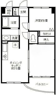 エヌエフ東戸塚の間取り画像