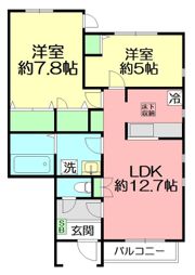 ベルオージュ湘南の間取り画像