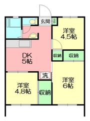 パストラル湘南I・IIの間取り画像