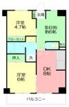 ヴァンハウス本厚木の間取り画像