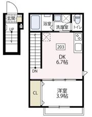 メイ シェノンの間取り画像