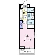 ウッドパーク林間 Aの間取り画像