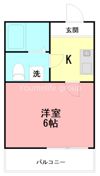 フェリオナカツの間取り画像