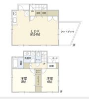茅ヶ崎市松が丘1丁目住宅の間取り画像