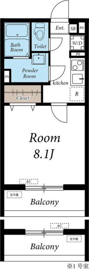 Comfy Sagamigaokaの間取り画像