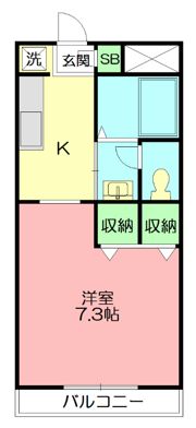 グランデュールの間取り画像
