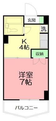 厚木メゾンドパンセの間取り画像