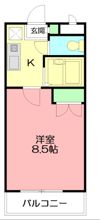 アヴェニール本厚木の間取り画像