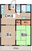 エスポワールカワトの間取り画像