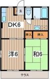 エスポワールカワトの間取り画像