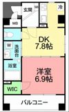 メゾンエスポアールの間取り画像